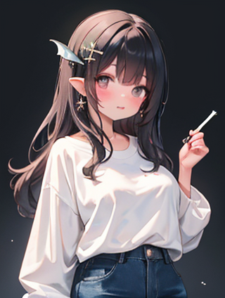 【以蓝为调：探寻女生时尚穿搭的艺术】