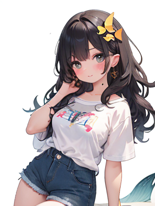 【黑与白的温柔邂逅：少女心满满的黑色打底衫穿搭】