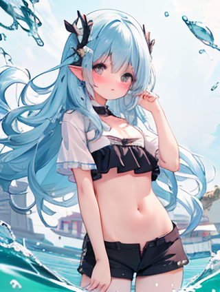 透明白裤：女性时尚新宠